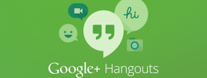 aplicación Hangouts